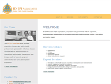 Tablet Screenshot of idepiassociates.com
